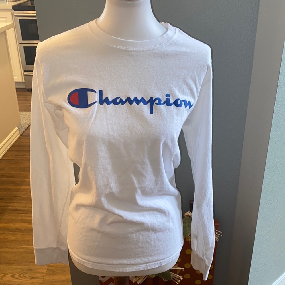champion long sleeve tee